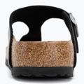 Moteriškos šlepetės per pirštą BIRKENSTOCK Gizeh BF Regular metallic black 6