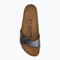 Šlepetės BIRKENSTOCK Madrid BF Narrow metallic black 5
