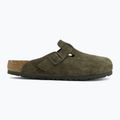 Šlepetės BIRKENSTOCK Boston Suede Leather thyme 2