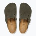 Šlepetės BIRKENSTOCK Boston Suede Leather thyme 4