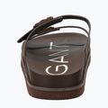 Vyriškos šlepetės GANT Palbuddy dark brown 4