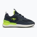 Vaikiški batai KangaROOS KD-Road dark navy/lime 2