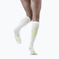 CEP Heartbeat moteriškos kompresinės bėgimo kojinės baltos WP20PC2 5