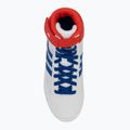 adidas Havoc vaikiški imtynių bateliai balta mėlyna raudona 5