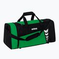 Treniruočių krepšys ERIMA Six Wings Sports Bag 28 l emerald/black