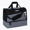 Treniruočių krepšys ERIMA Six Wings Sports Bag With Bottom Compartment 60 l slate grey/black