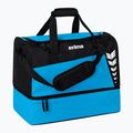 Treniruočių krepšys ERIMA Six Wings Sports Bag With Bottom Compartment 60 l Curacao/Black