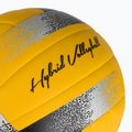 Tinklinio kamuolys ERIMA Hybrid Volleyball yellow/black/silver 3