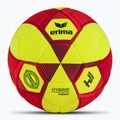 Futbolo kamuolys ERIMA Hybrid Indoor yellow/red dydis 4