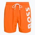 Hugo Boss Octopus vyriški maudymosi šortai oranžiniai 50469594-829