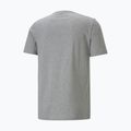 Vyriški marškinėliai PUMA Ess Small Logo Tee medium gray heather/medium gray heather/cat 5