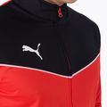 PUMA vyriškas sportinis kostiumas Individualrise Tracksuit black/red 657534 01 4