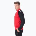 PUMA Teamliga 1/4 Zip Top futbolo marškinėliai raudona/juoda 657236 01 3