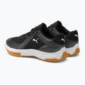 PUMA Varion Jr vaikiški tinklinio bateliai juodai pilki 106585 03 3