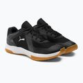 PUMA Varion Jr vaikiški tinklinio bateliai juodai pilki 106585 03 4