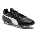 Vyriški futbolo bateliai PUMA King Platinum 21 FG/AG juodi ir balti 106478 01