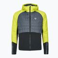 Vyriška hibridinė slidinėjimo striukė ZIENER Nakos yellow-grey 224280
