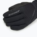 Vyriškos slidinėjimo pirštinės ZIENER Gatis Aquashield black 4
