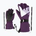 Vaikiškos slidininkų pirštinės ZIENER Lani GTX dark violet 7