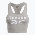 Moteriška treniruočių liemenėlė Reebok Identity Big Logo medium grey heather/white 4