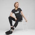 Moteriški marškinėliai PUMA ESS+ Metallic Logo Tee puma black/silver metallic 7