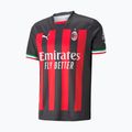 Vyriški futbolo marškinėliai PUMA ACM Home Jersey Replica black/red 765824 01