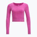 FILA moteriški marškinėliai Radnor Semless Cropped wild aster 3