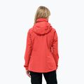 Moteriška striukė nuo lietaus Jack Wolfskin Stormy Point 2L vibrant red 2