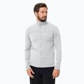 Vyriškas žygio džemperis Jack Wolfskin Prelight FZ cool grey