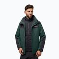 Vyriška striukė 3in1 Jack Wolfskin Jasper 3In1 black olive 2