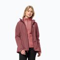 Moteriška striukė 3in1 Jack Wolfskin Moonrise 3In1 red ochre 3