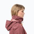 Moteriška striukė nuo lietaus Jack Wolfskin Stormy Point 2L red ochre 3