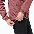 Moteriška striukė nuo lietaus Jack Wolfskin Stormy Point 2L red ochre 6