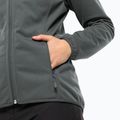 Moteriška softshell striukė Jack Wolfskin Windhain Hoody slate green 5