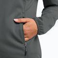 Moteriška softshell striukė Jack Wolfskin Windhain Hoody slate green 6