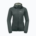 Moteriška softshell striukė Jack Wolfskin Windhain Hoody slate green 8