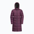 Moteriškas pūstas paltas Jack Wolfskin Frozen Palace berry jam 7