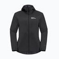 Moteriška softshell striukė Jack Wolfskin Feldberg Hoody black 6