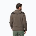 Vyriškas fliso džemperis Jack Wolfskin Kammweg Pile Fz cold coffee 2