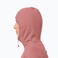 Moteriškas fliso džemperis Jack Wolfskin Kolbenberg Hooded Fz mineral red 3