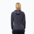 Moteriškas fliso džemperis Jack Wolfskin Kolbenberg Hooded Fz graphite 2