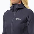 Moteriškas fliso džemperis Jack Wolfskin Kolbenberg Hooded Fz graphite 4