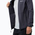Moteriškas fliso džemperis Jack Wolfskin Kolbenberg Hooded Fz graphite 6