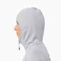 Moteriškas fliso džemperis Jack Wolfskin Kolbenberg Hooded Fz cool grey 3
