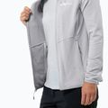 Moteriškas fliso džemperis Jack Wolfskin Kolbenberg Hooded Fz cool grey 6
