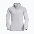 Moteriškas fliso džemperis Jack Wolfskin Kolbenberg Hooded Fz cool grey 7