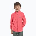 Vaikiškas fliso džemperis Jack Wolfskin Taunus sunset coral 10