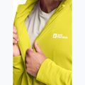 Vyriškas žygio džemperis Jack Wolfskin Prelight Full Zip chartreuse 5