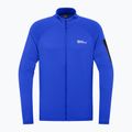 Vyriškas žygio džemperis Jack Wolfskin Prelight Full Zip vibrant blue 7