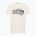 Vyriški marškinėliai Jack Wolfskin Jack Wolfskin Brand T wood cotton white 5